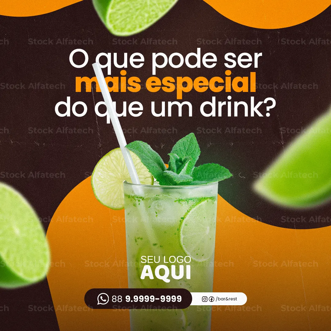 O que pode ser mais especial do que um drink