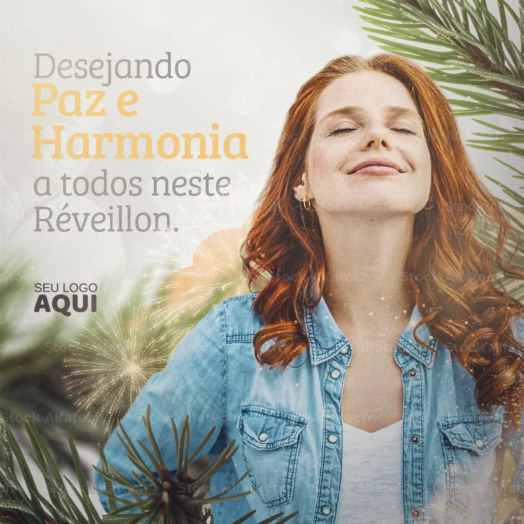 Celebração de Réveillon com visual sofisticado em Psd flyer 100% editável
