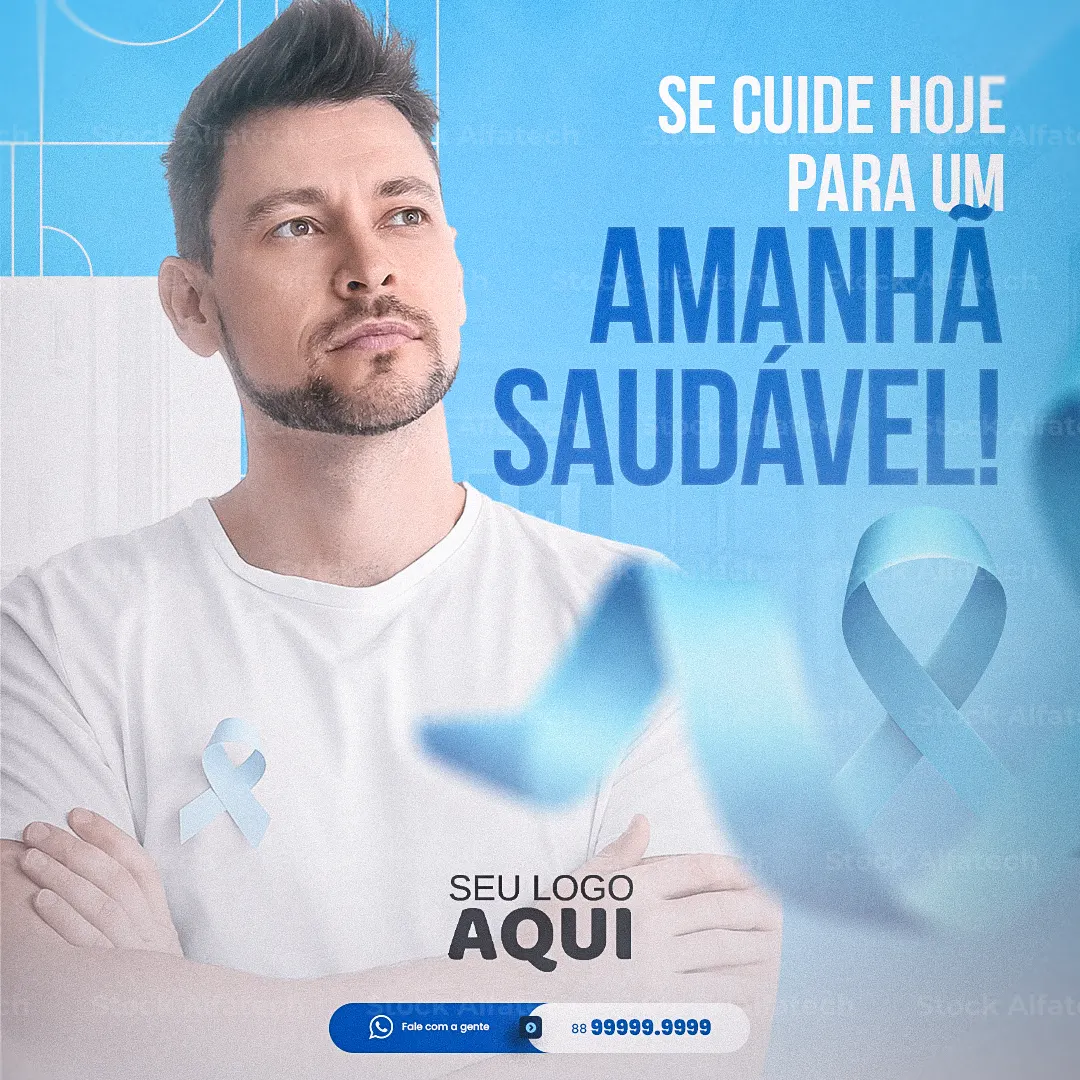 Cuidar da saúde também é atitude — Psd flyer 100% editável