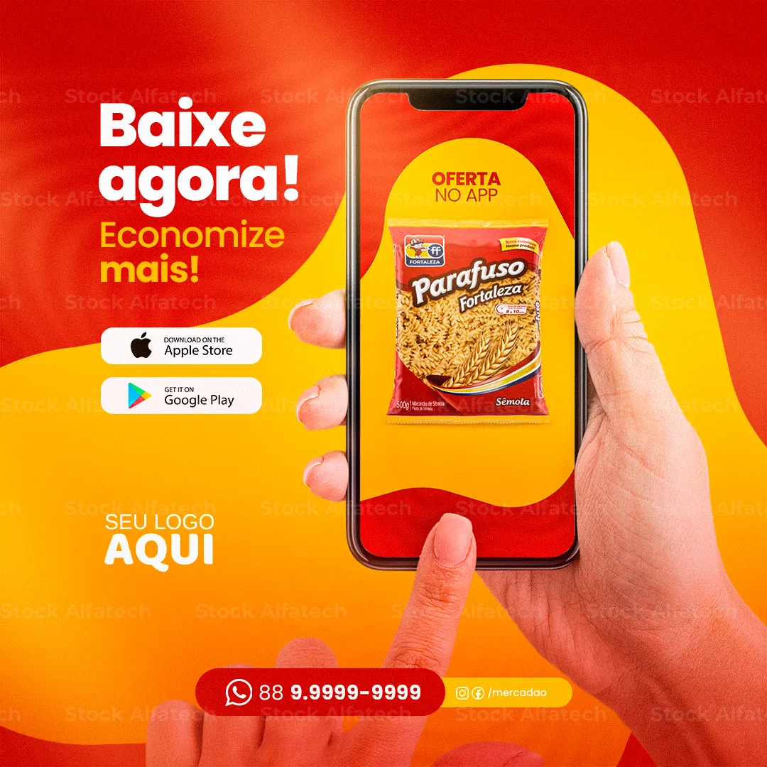 Baixei agora o app