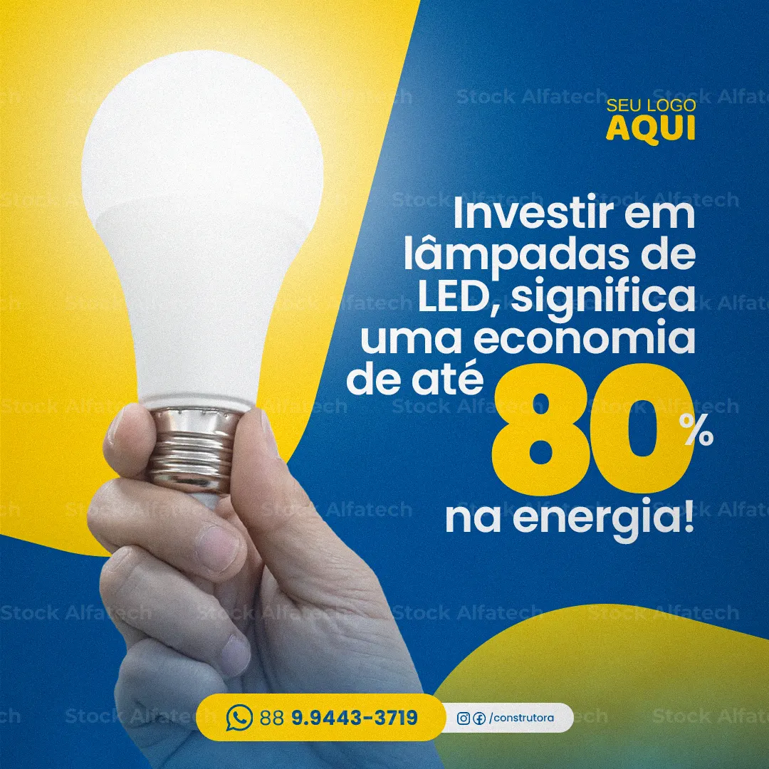 Psd flyer 100% editável para promoção de material básico de obra