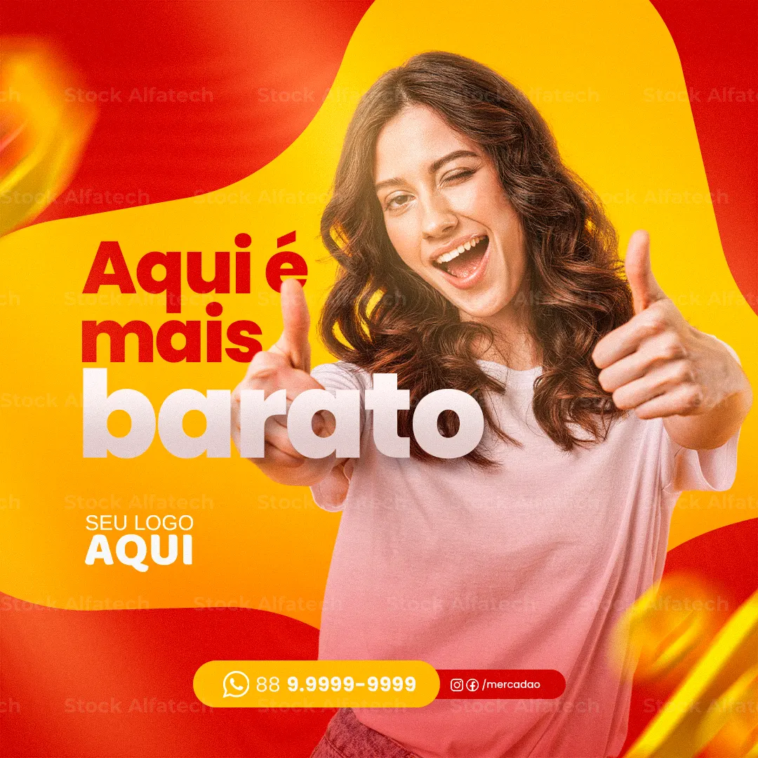 Aqui é mais barato