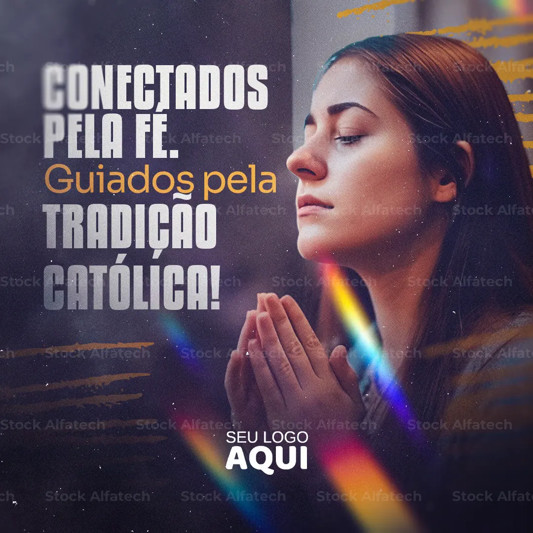 Adoração ao Santíssimo Sacramento — Psd flyer 100% editável