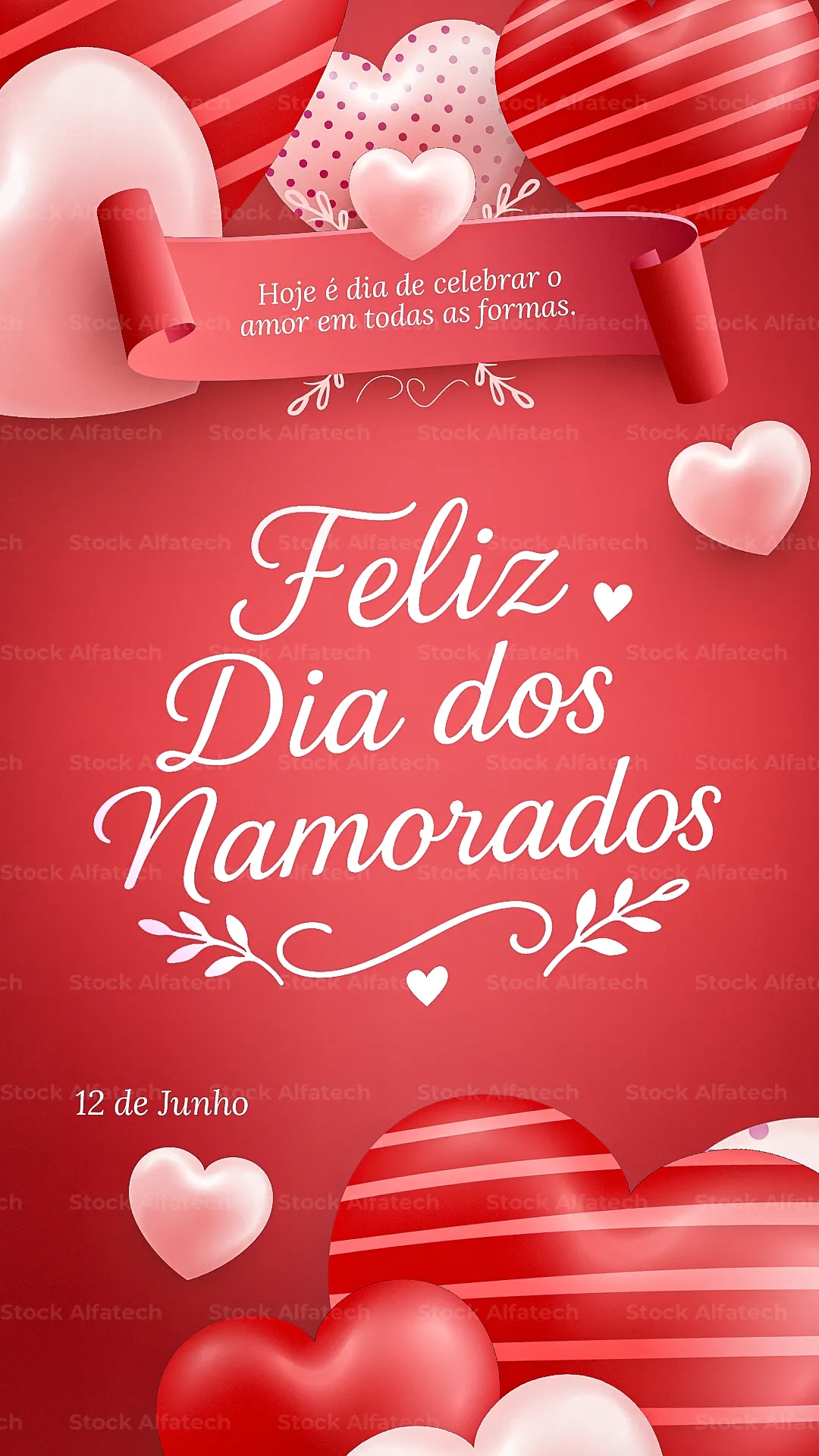 Promoção de Dia dos Namorados para Stories — Psd flyer 100% editável