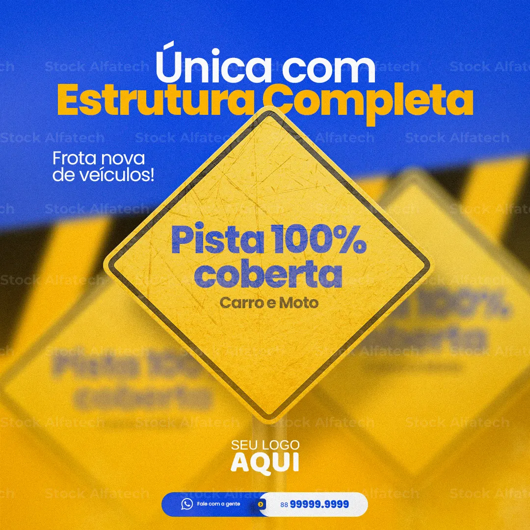 A única com estrutura completa