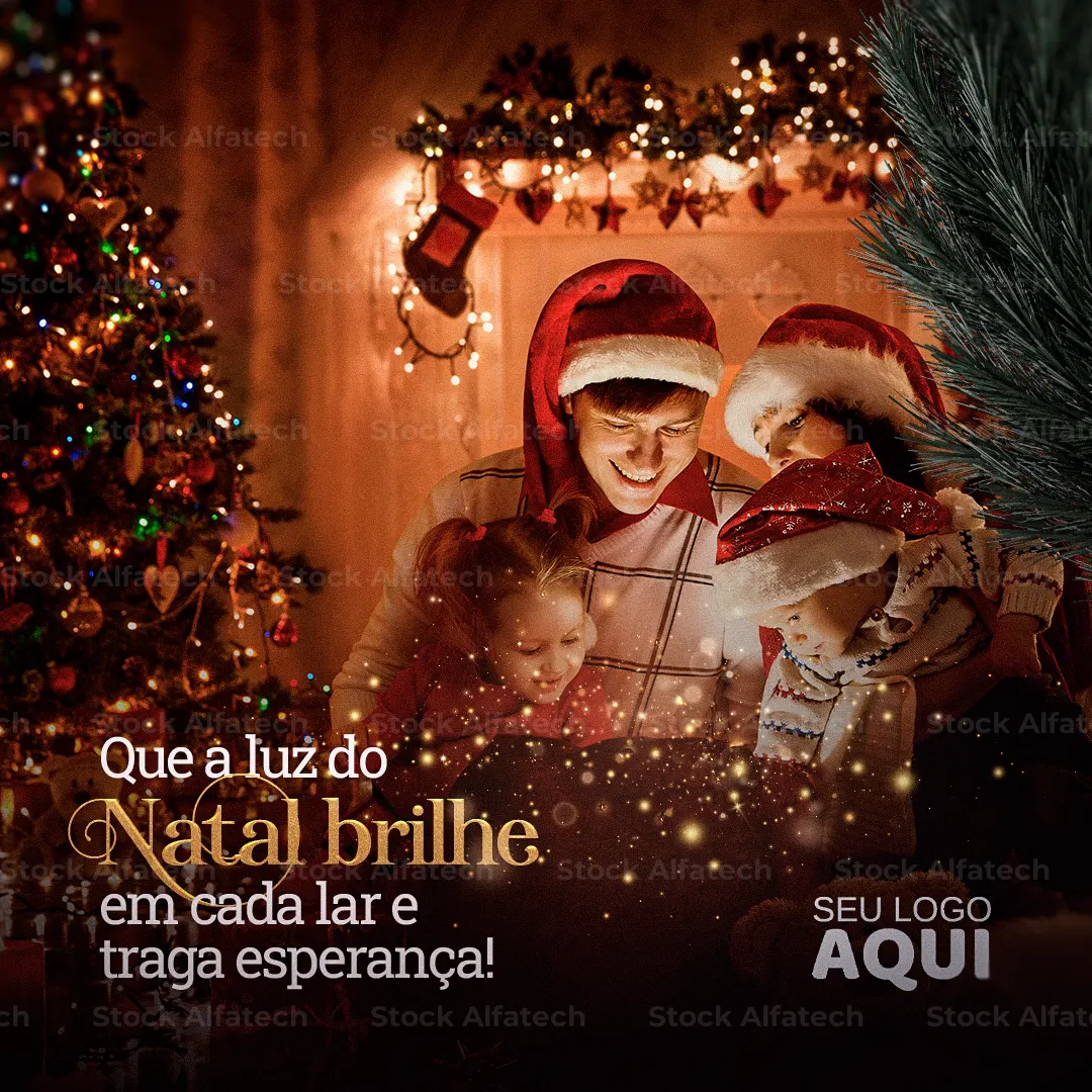 Psd flyer 100% editável com chamada para celebração de Natal