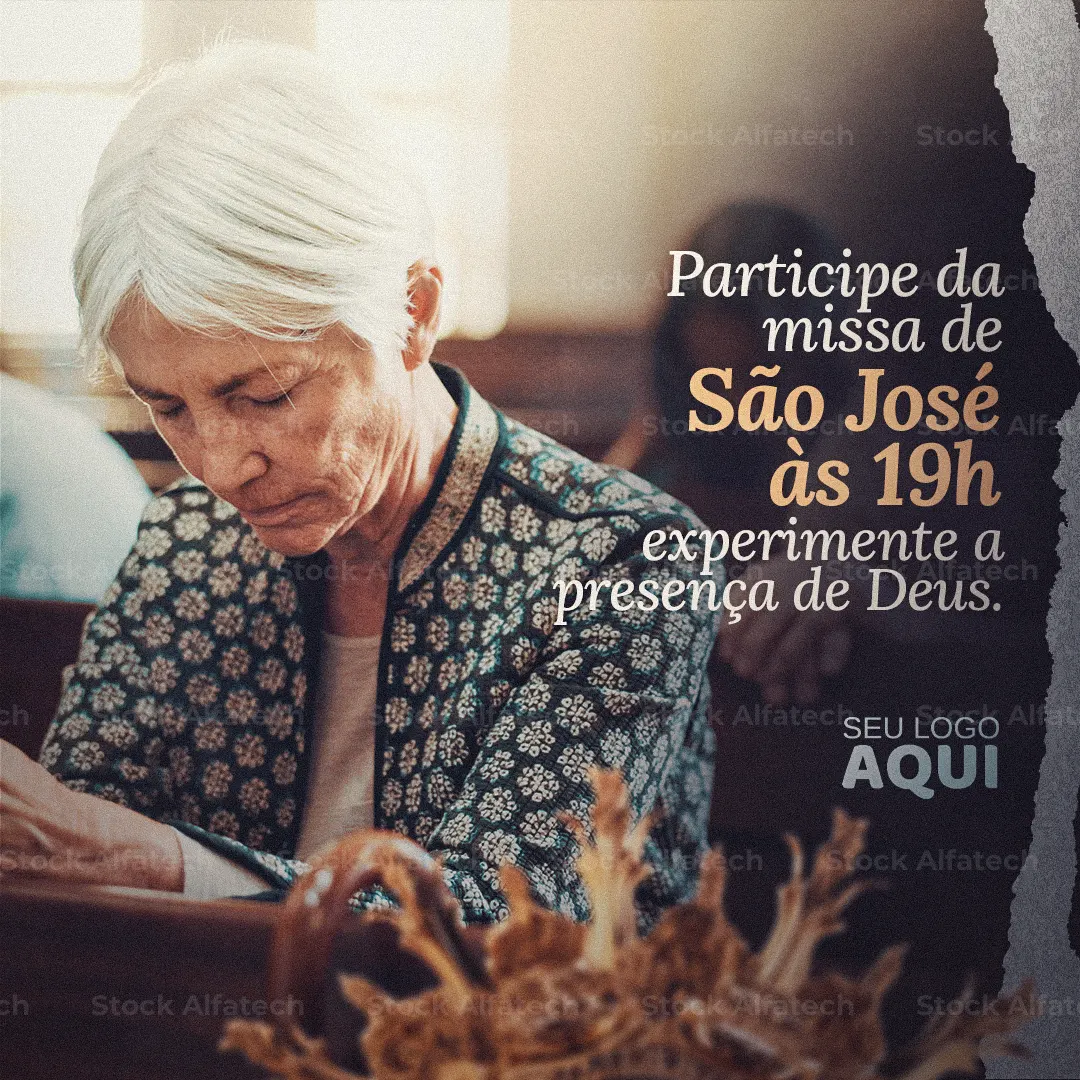 Batismo na Igreja Católica — Psd flyer 100% editável