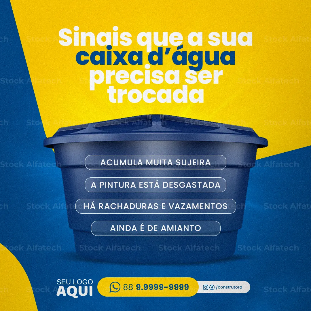 Reforma com economia em Psd flyer 100% editável para materiais de construção