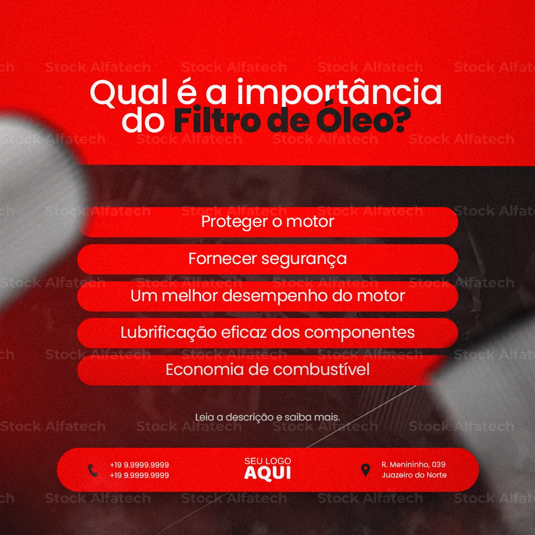 Qual é a importância do filtro de óleo