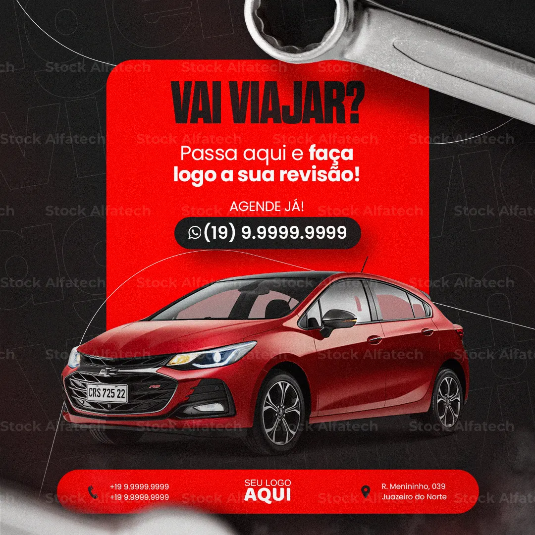 Faça sua revisão antes de viajar