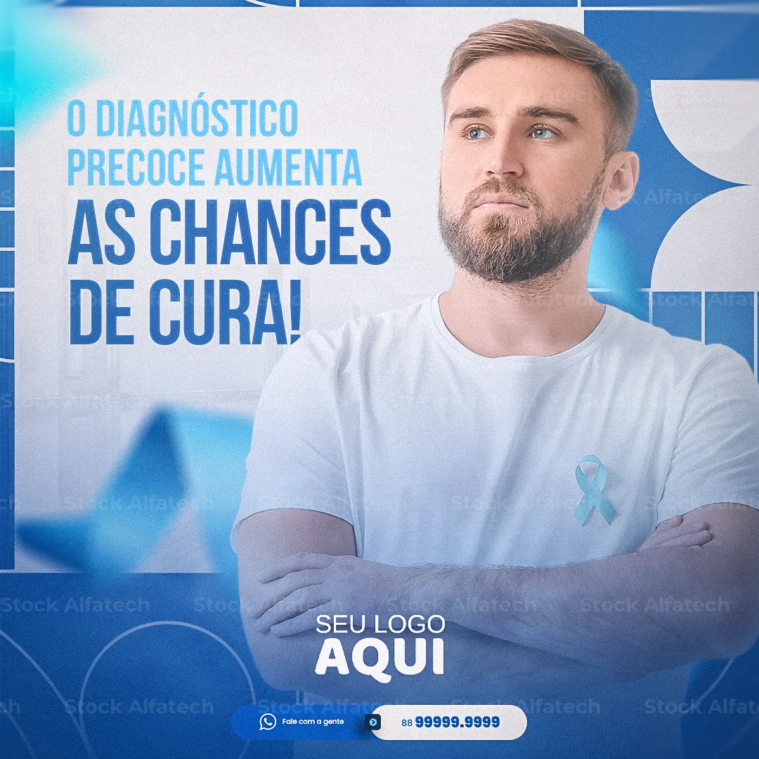 Homem que se cuida vive melhor em Psd flyer 100% editável