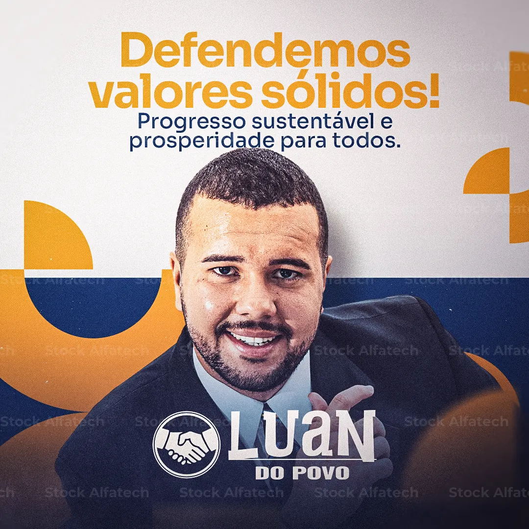 Campanha política com união e participação popular — Psd flyer 100% editável