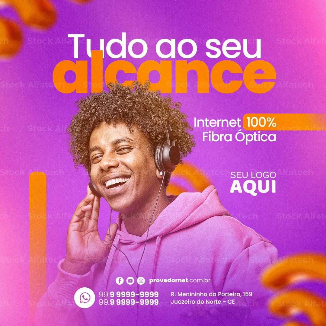Planos de internet residencial — Psd flyer 100% editável