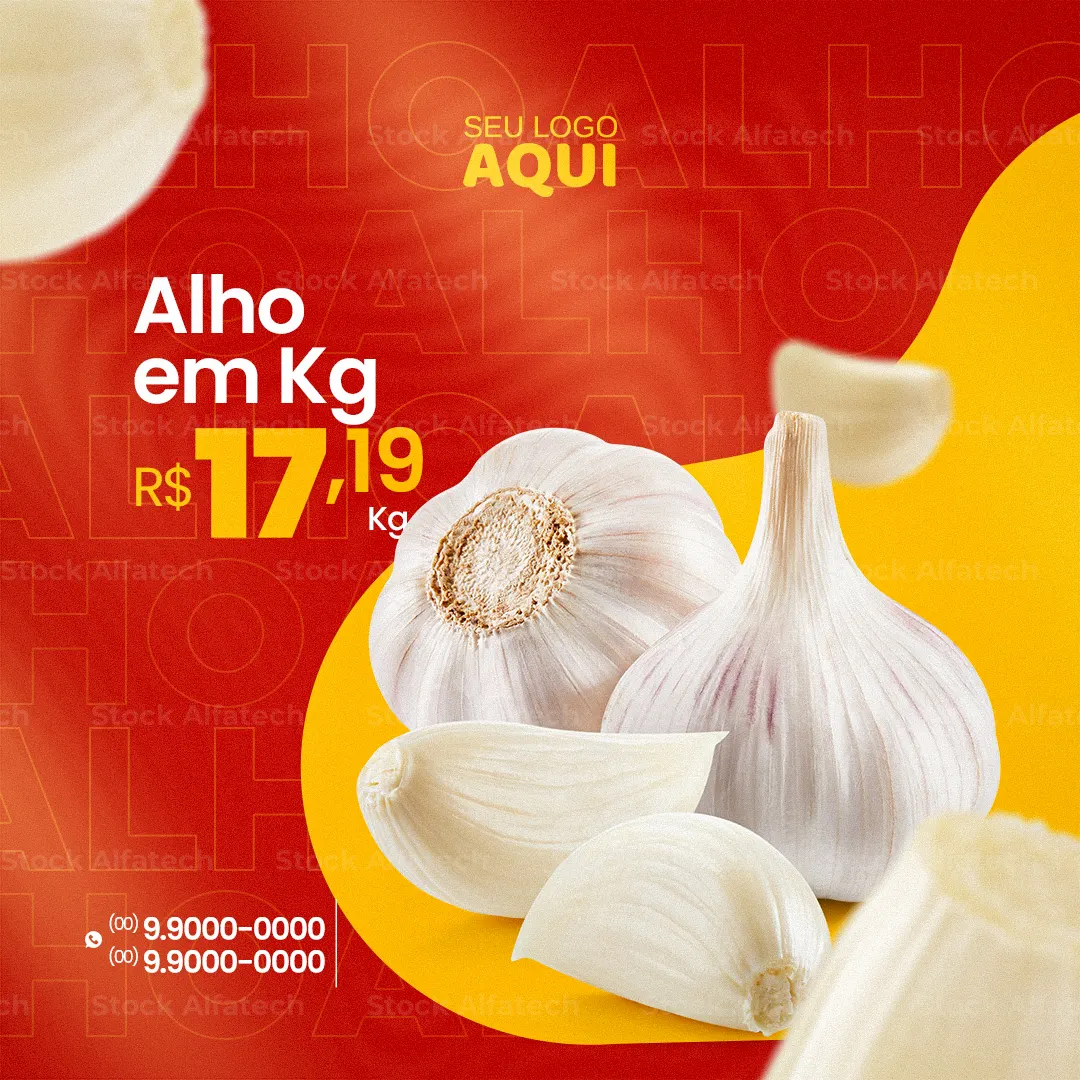 Alho em kg