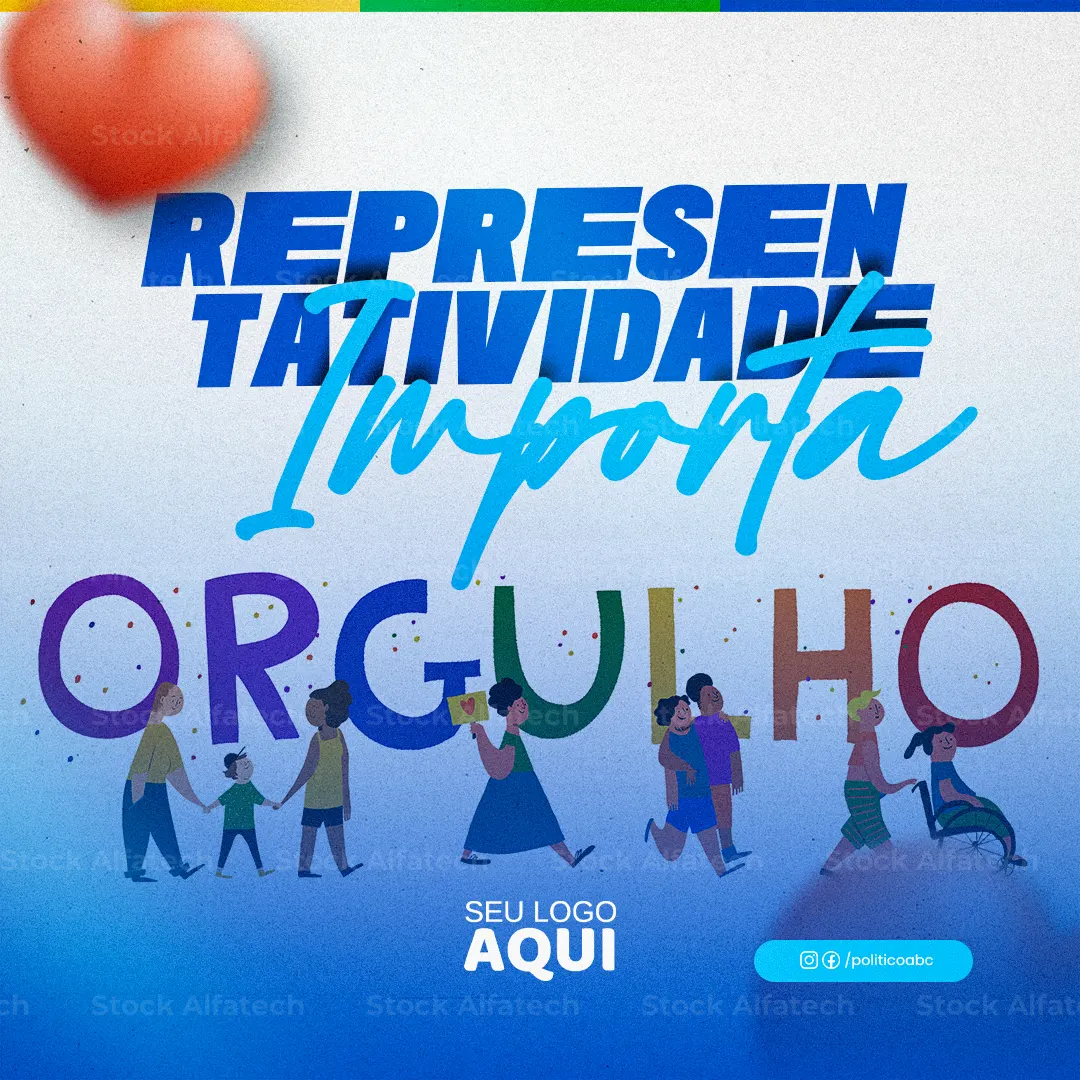 Campanha política com confiança em Psd flyer 100% editável