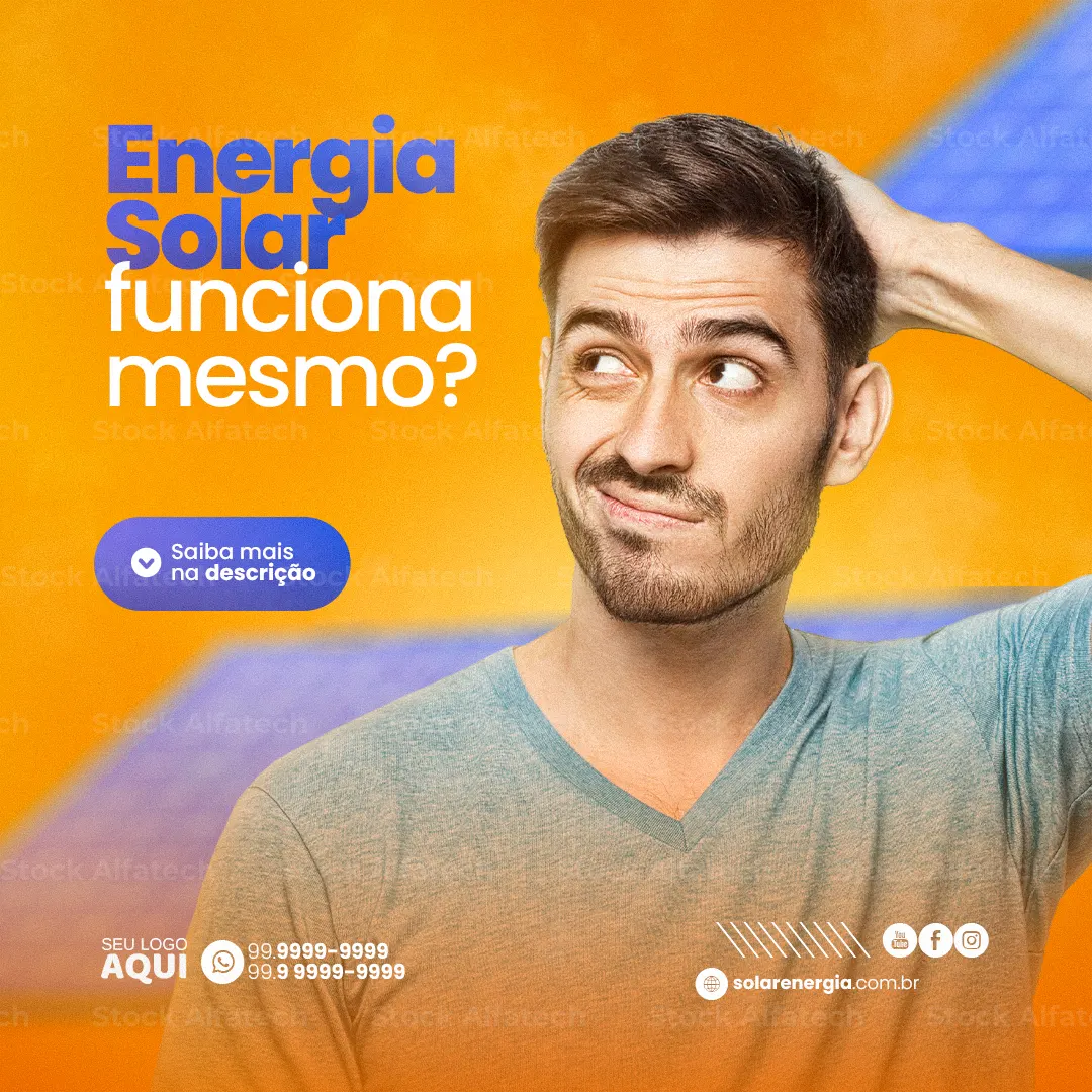 Reduza gastos com energia em Psd flyer 100% editável