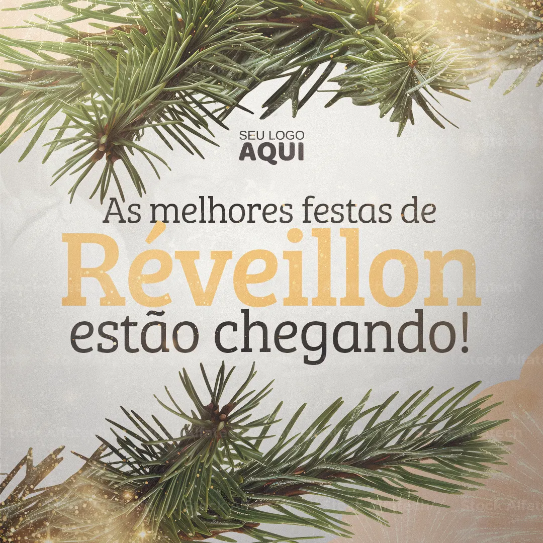 Psd flyer 100% editável com champagne, fogos e Réveillon
