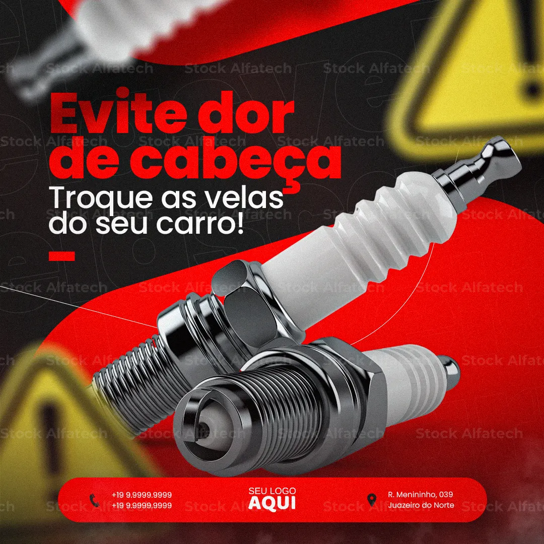 Troque as velas doseu carro