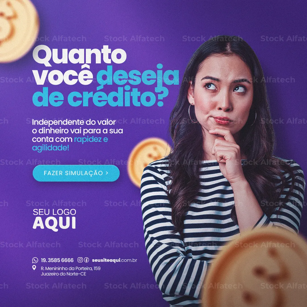 Tá complicado pagar as contas? Psd flyer 100% editável para Saque Aniversário FGTS