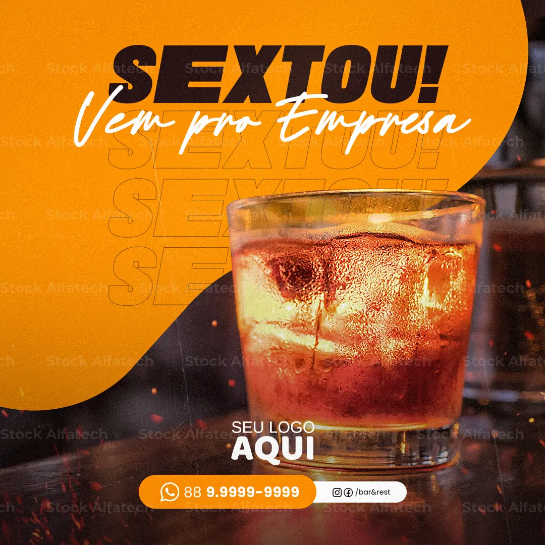 Sextou vem pra bar