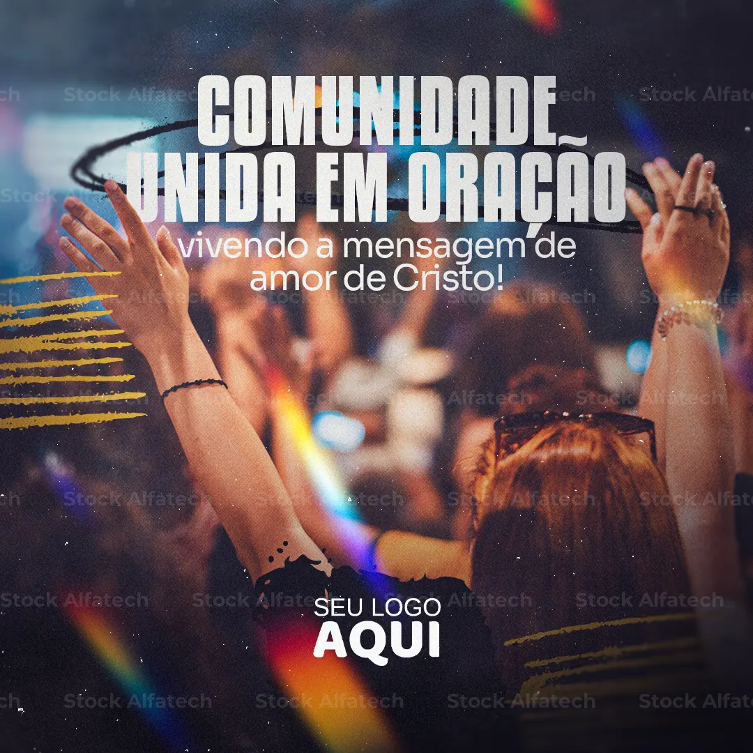 Santa Missa dominical em Psd flyer 100% editável para paróquia