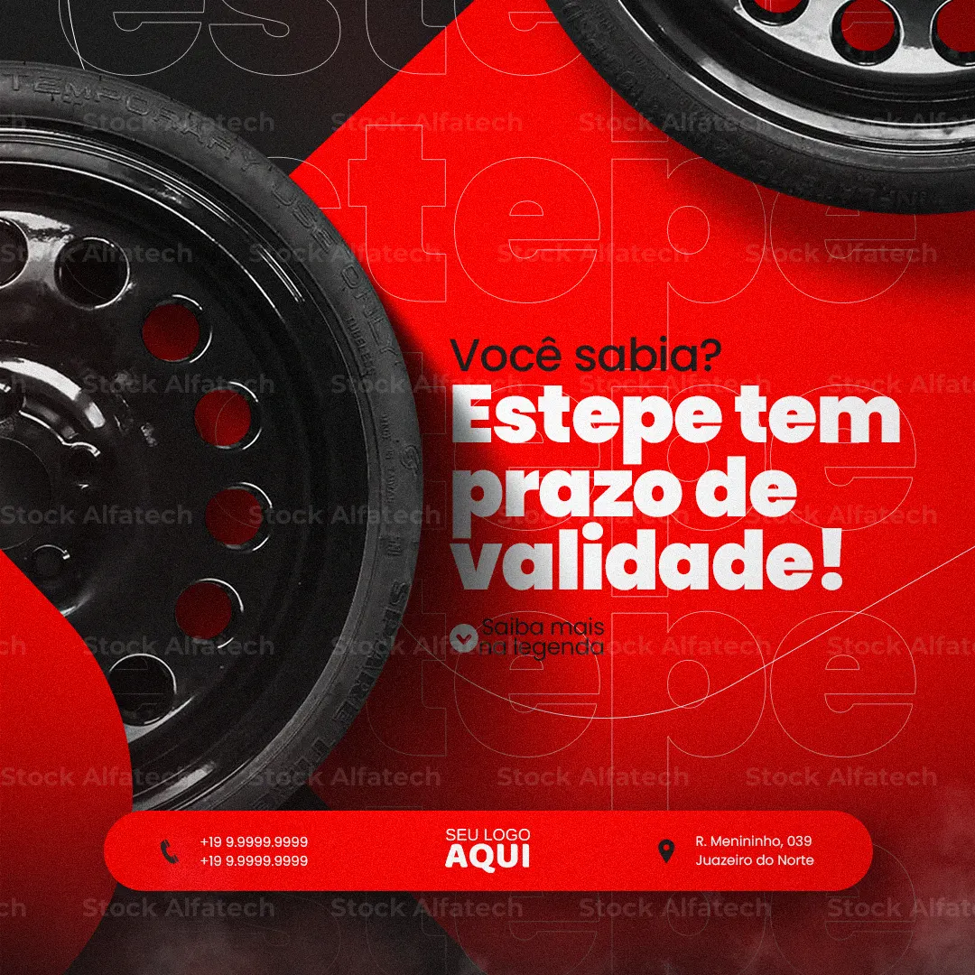 Estepe tem prazo de validade