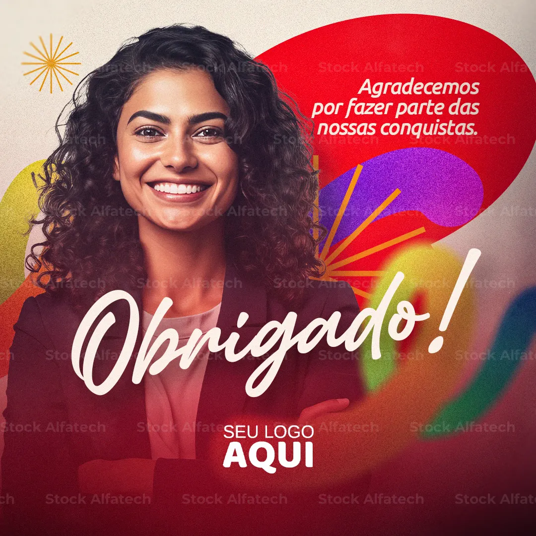 Obrigado pela preferência em Psd flyer 100% editável
