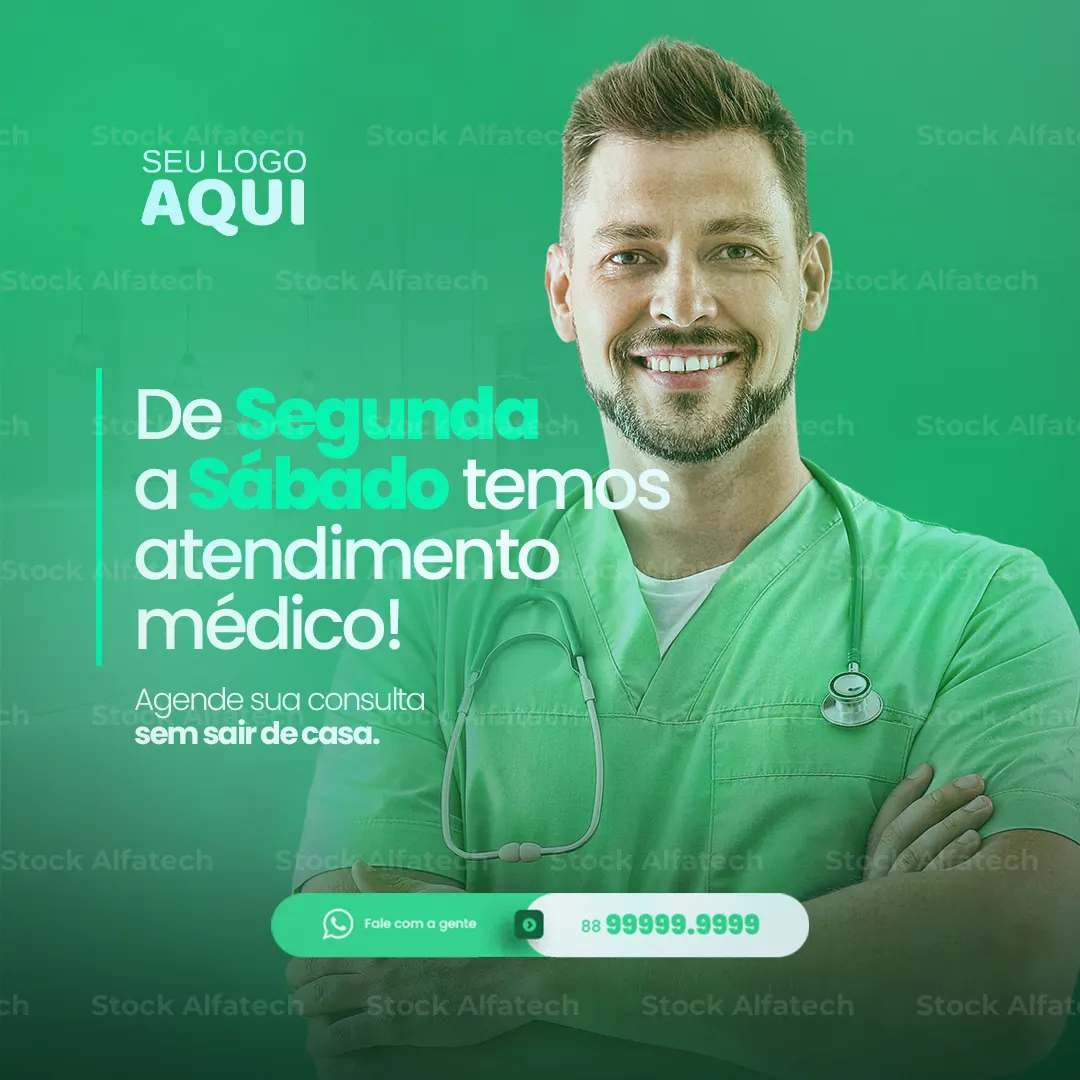 Atendimento de Segunda a Sábado