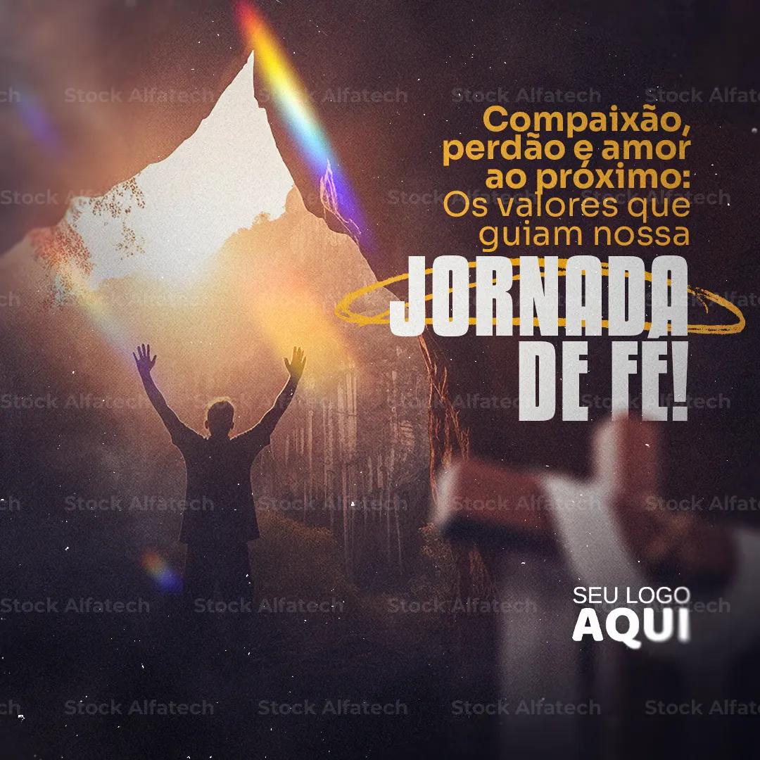 Vigília de oração católica — Psd flyer 100% editável