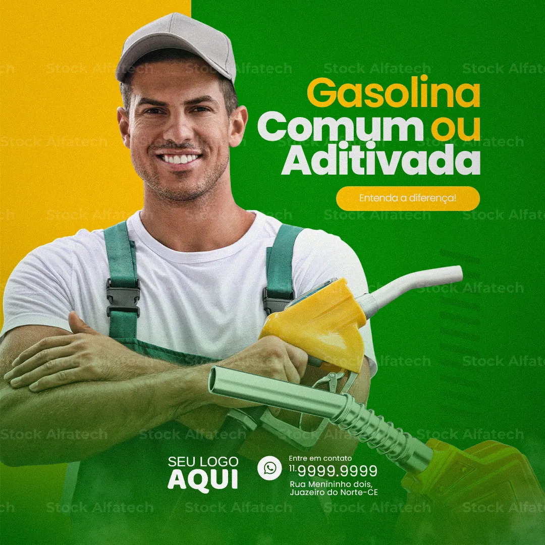 Abasteça, economize e siga viagem — Psd flyer 100% editável
