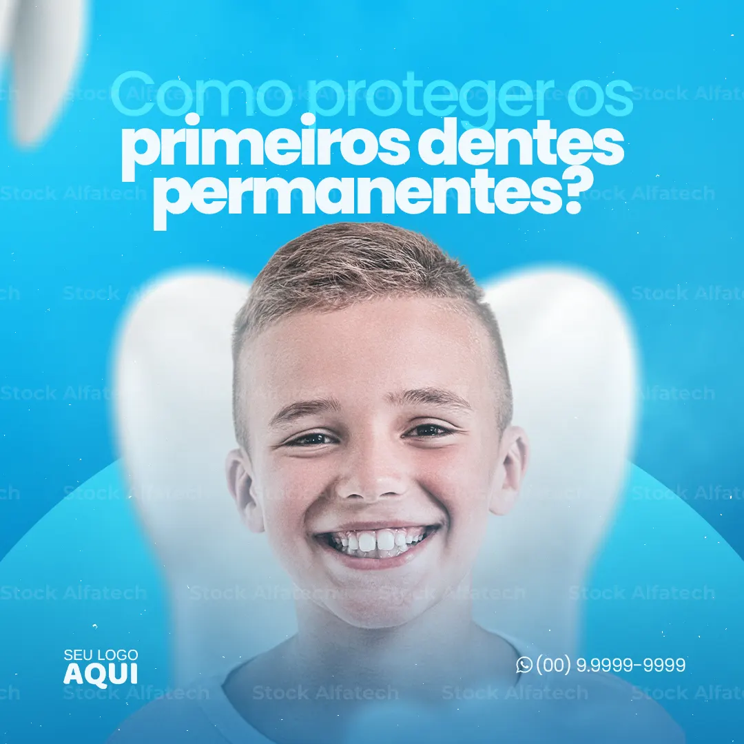 Psd flyer 100% editável para dentista com arte limpa e profissional