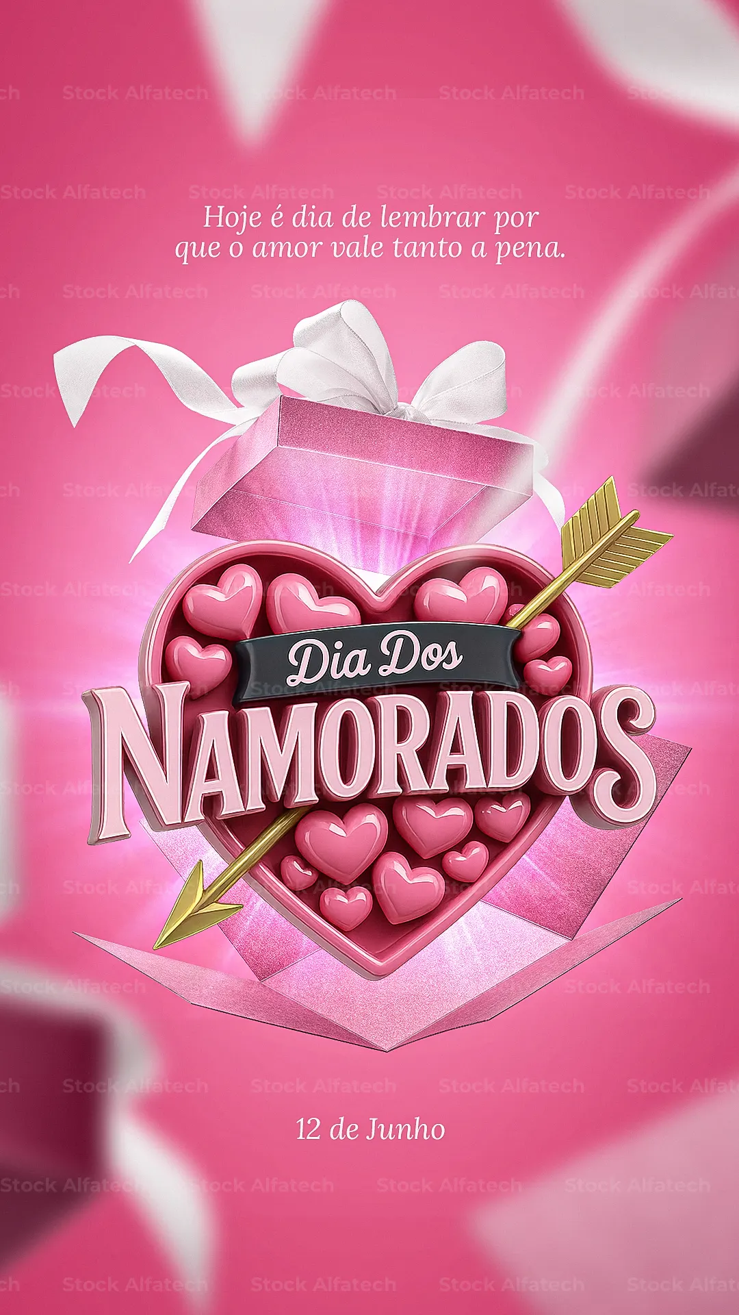 Oferta especial de Dia dos Namorados para Stories — Psd flyer 100% editável