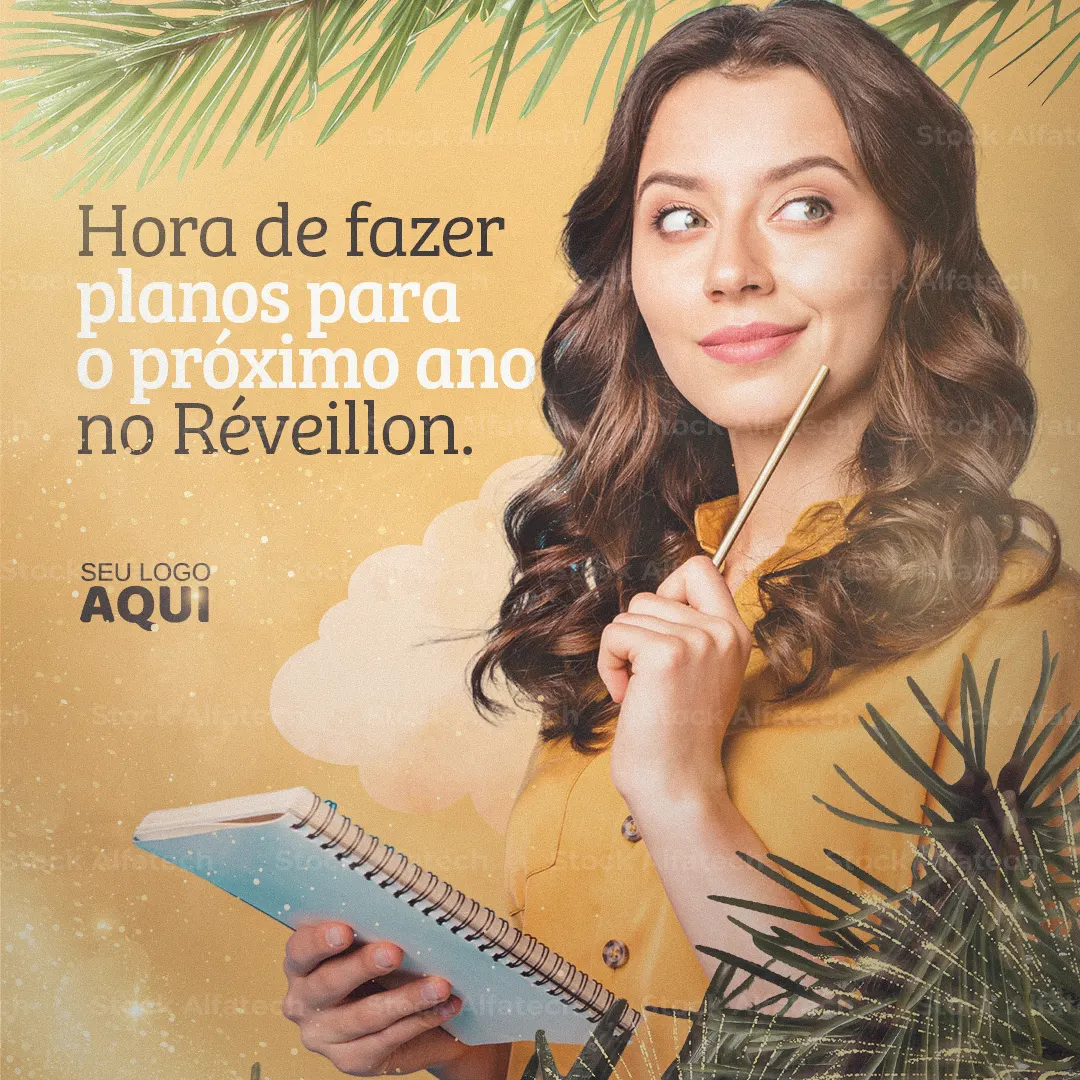 Festa da virada de Ano Novo — Psd flyer 100% editável