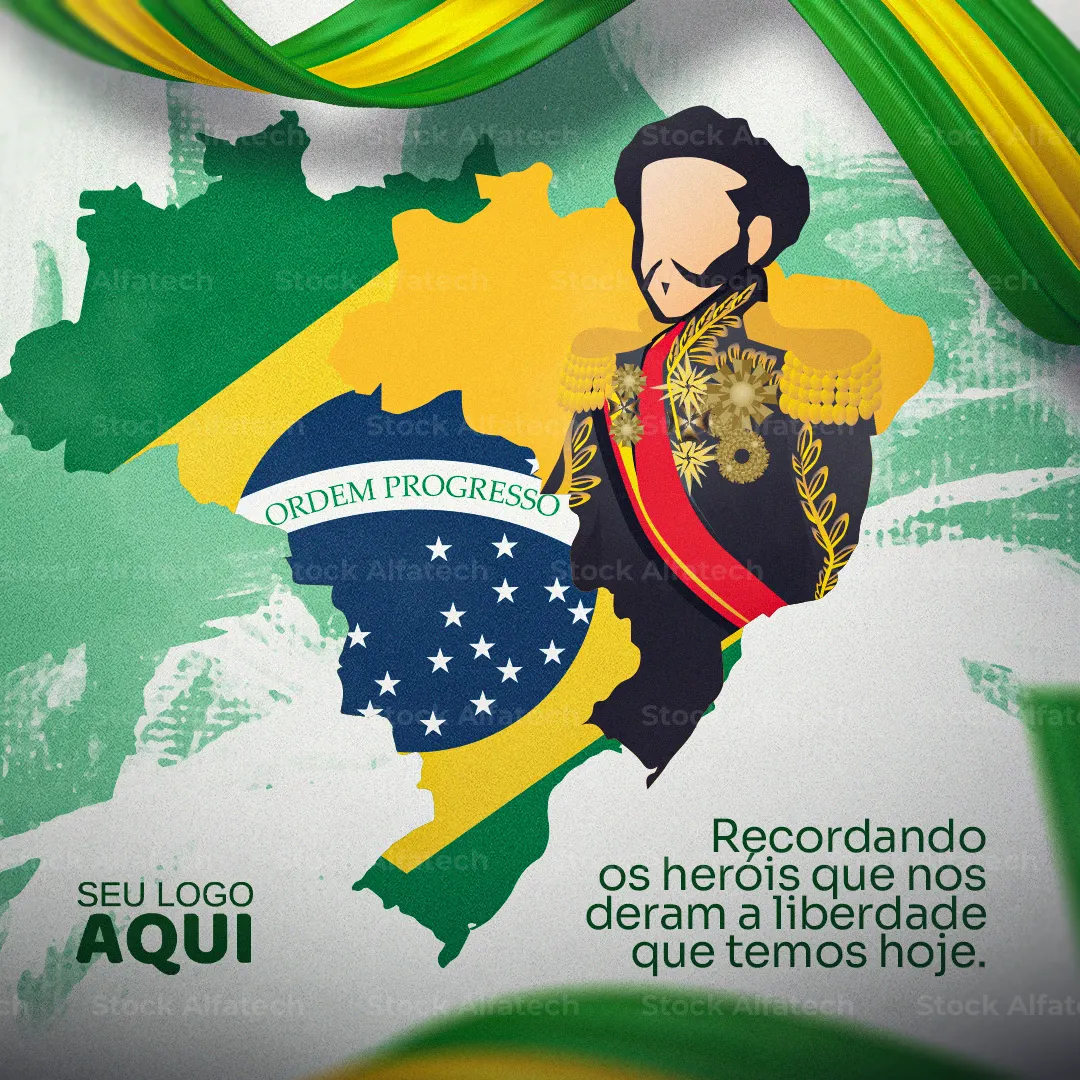 Psd flyer 100% editável para campanha especial de 7 de Setembro