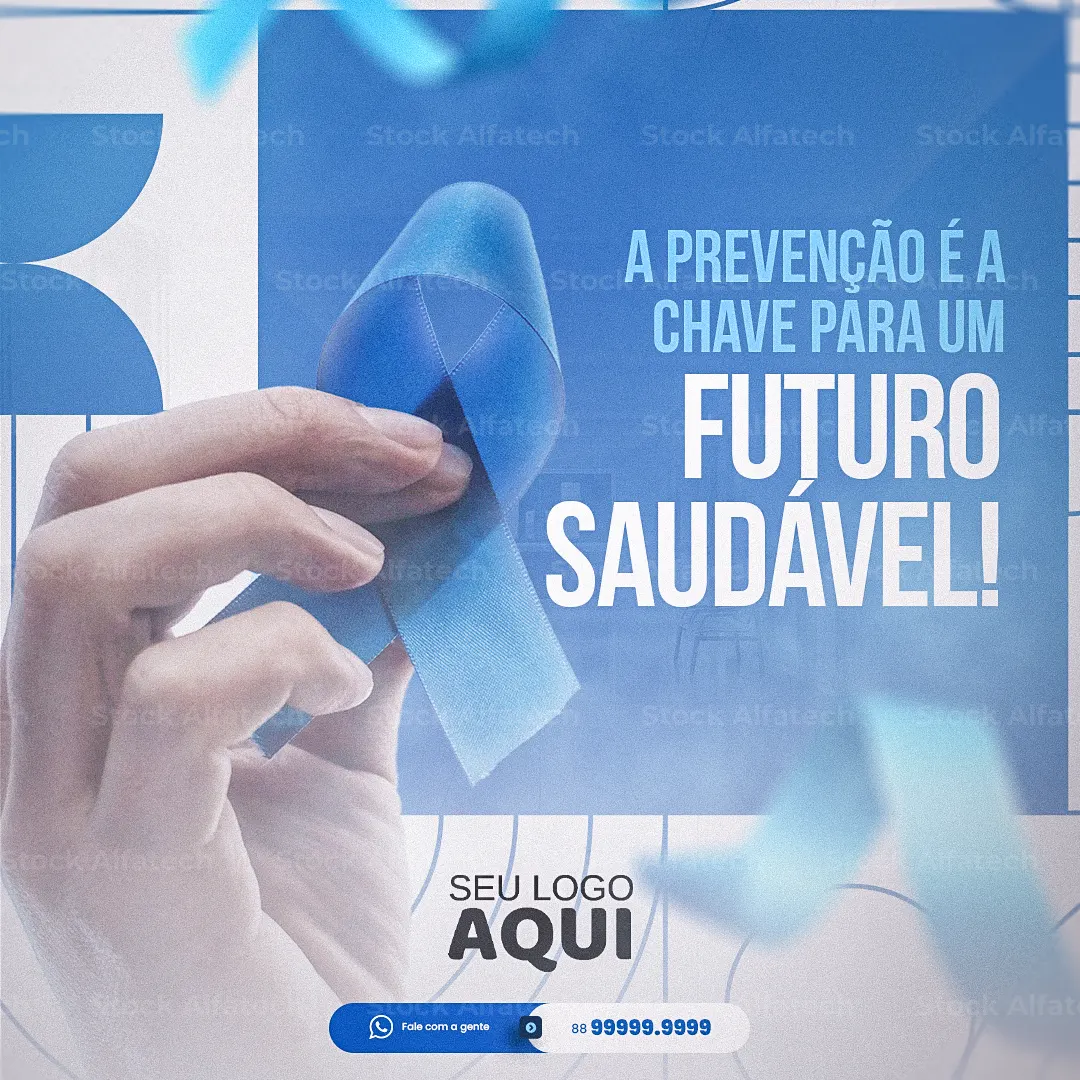 Campanha de saúde do homem — Psd flyer 100% editável