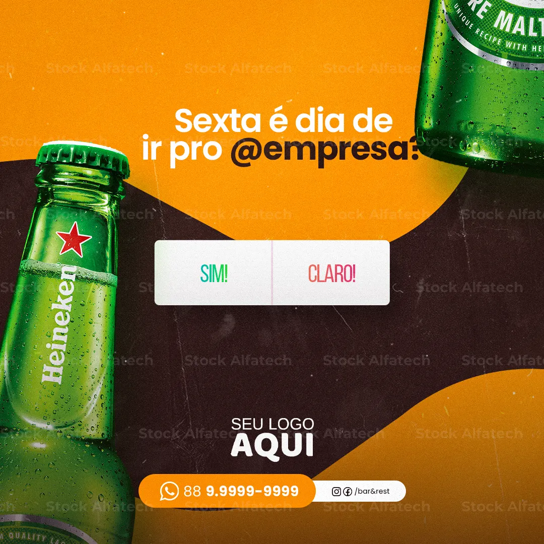 Sexta é dia de ir pro bar