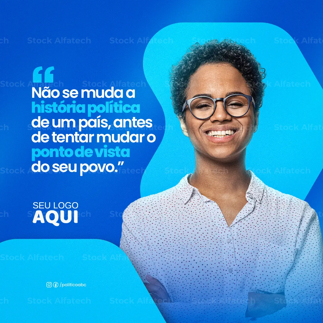 Continuar avançando com compromisso popular em Psd flyer 100% editável