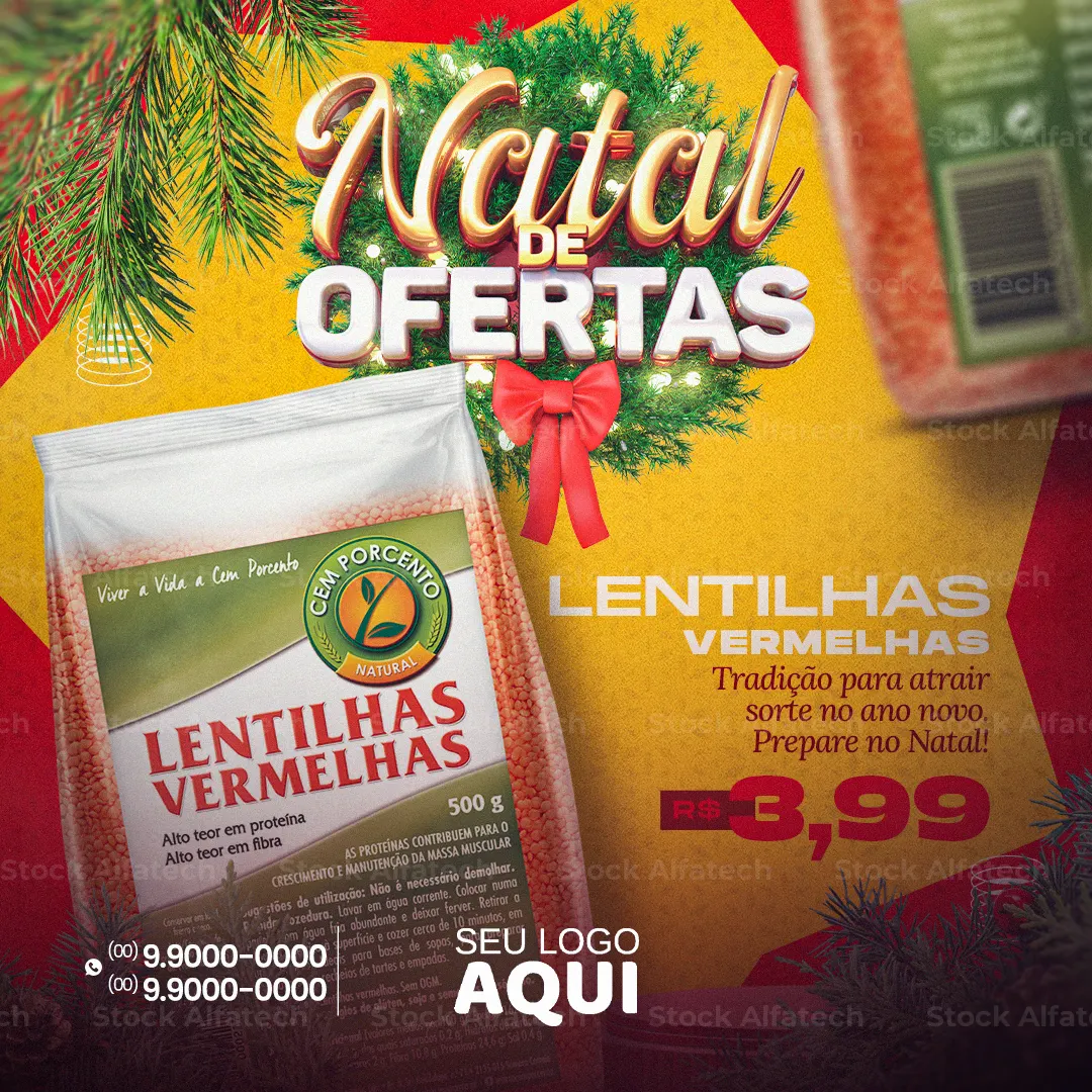 Fim de ano com carrinho cheio em Psd flyer 100% editável
