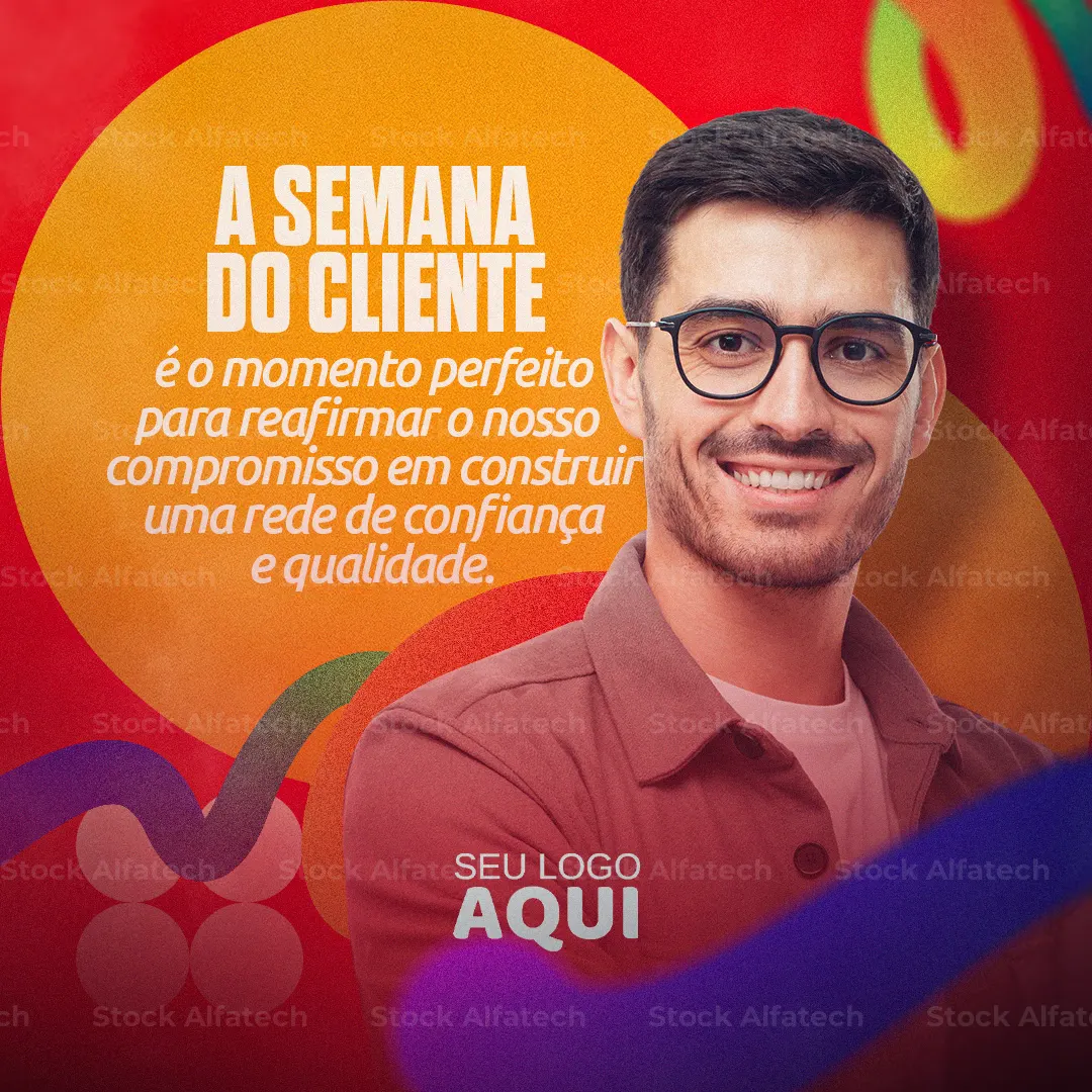 Obrigado cliente por fazer parte da nossa história — Psd flyer 100% editável