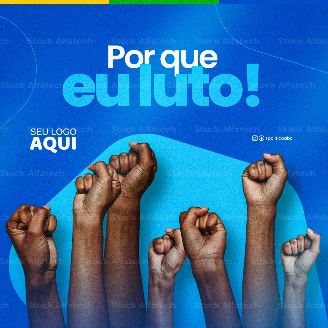 Psd flyer 100% editável para agenda de campanha política