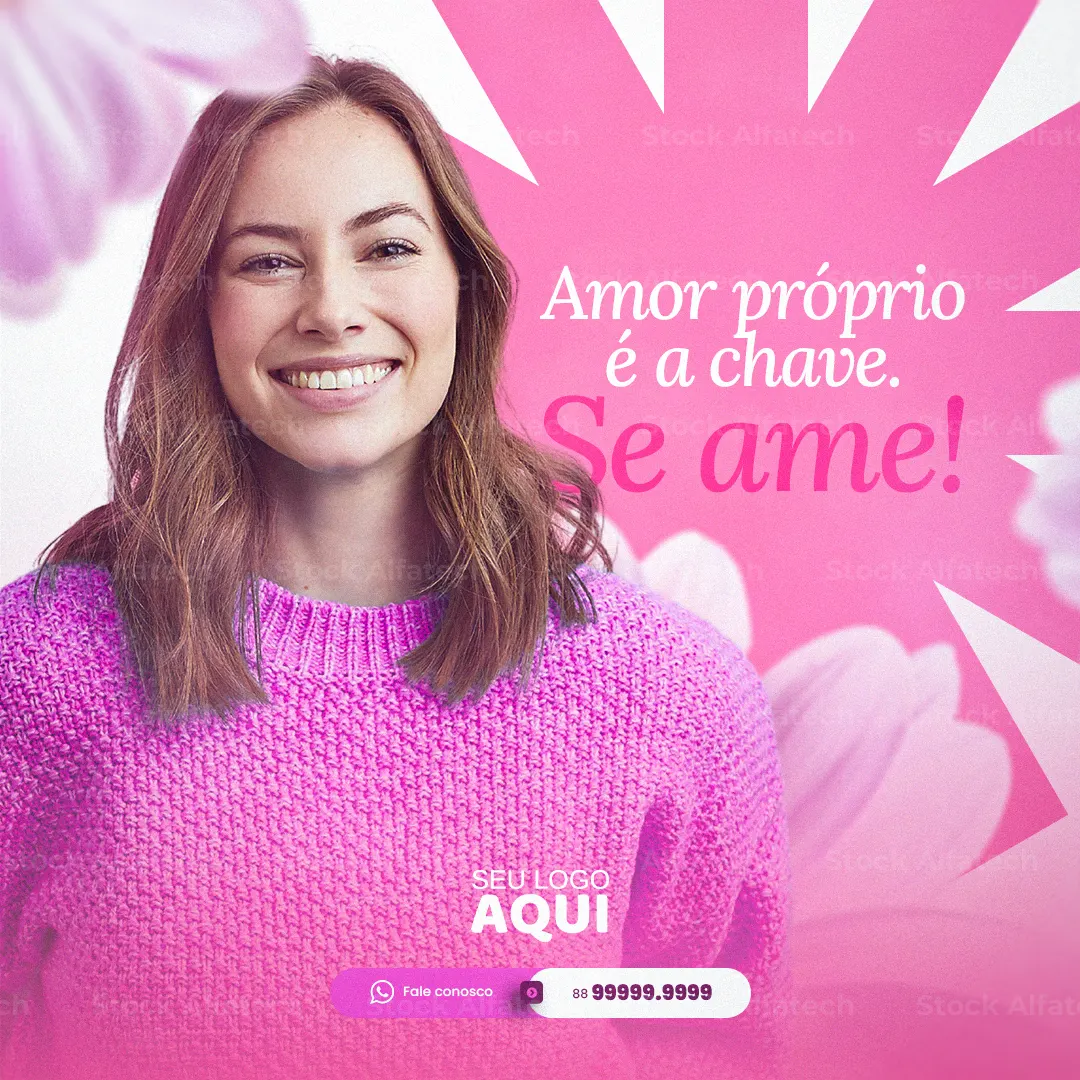Prevenção do câncer de mama — Psd flyer 100% editável para campanha